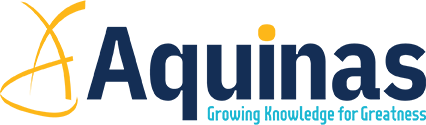 Aquinas Leadership Group Logo Dark